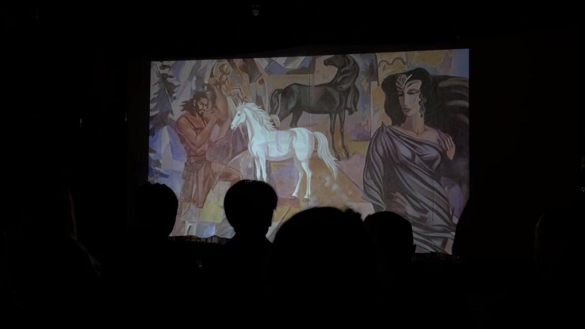 Ожившие полотна на Гуме Ожившие полотна на Гуме - Sputnik Абхазия, 1920, 30.10.2025