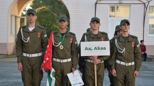 Закрытие военно-спортивных игр Аиааира в Сухуме - Sputnik Абхазия