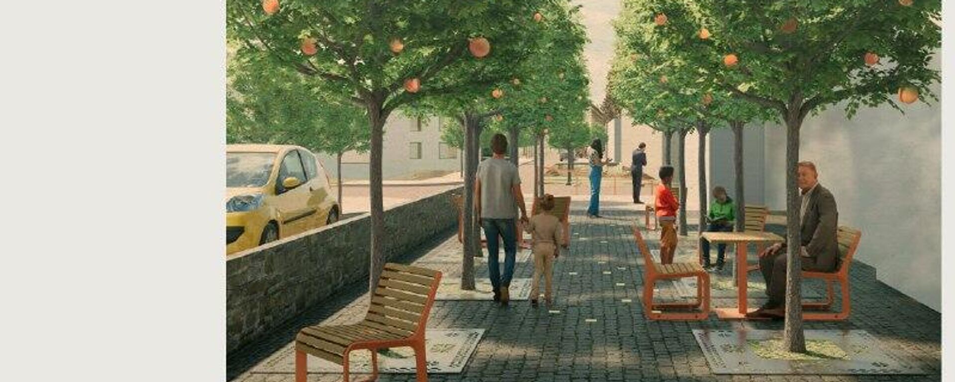 Определен победитель конкурса по разработке концепции Апельсиновой улицы на улице Джанашия в Сухуме - Sputnik Абхазия, 1920, 05.11.2025