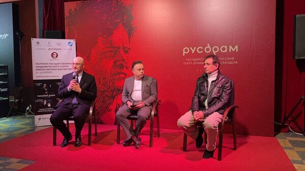 Гастроли Вахтанговского театра начались в Абхазии - Sputnik Абхазия