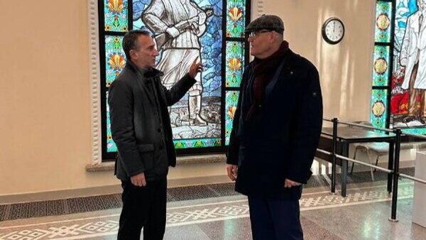 Глава МИД Олег Барциц проинспектировал павильон Абхазия на ВДНХ - Sputnik Абхазия