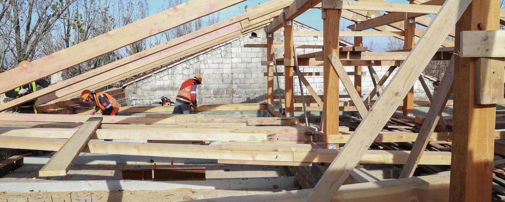 Строительные работы в Мариуполе - Sputnik Аҧсны, 1920, 07.11.2025