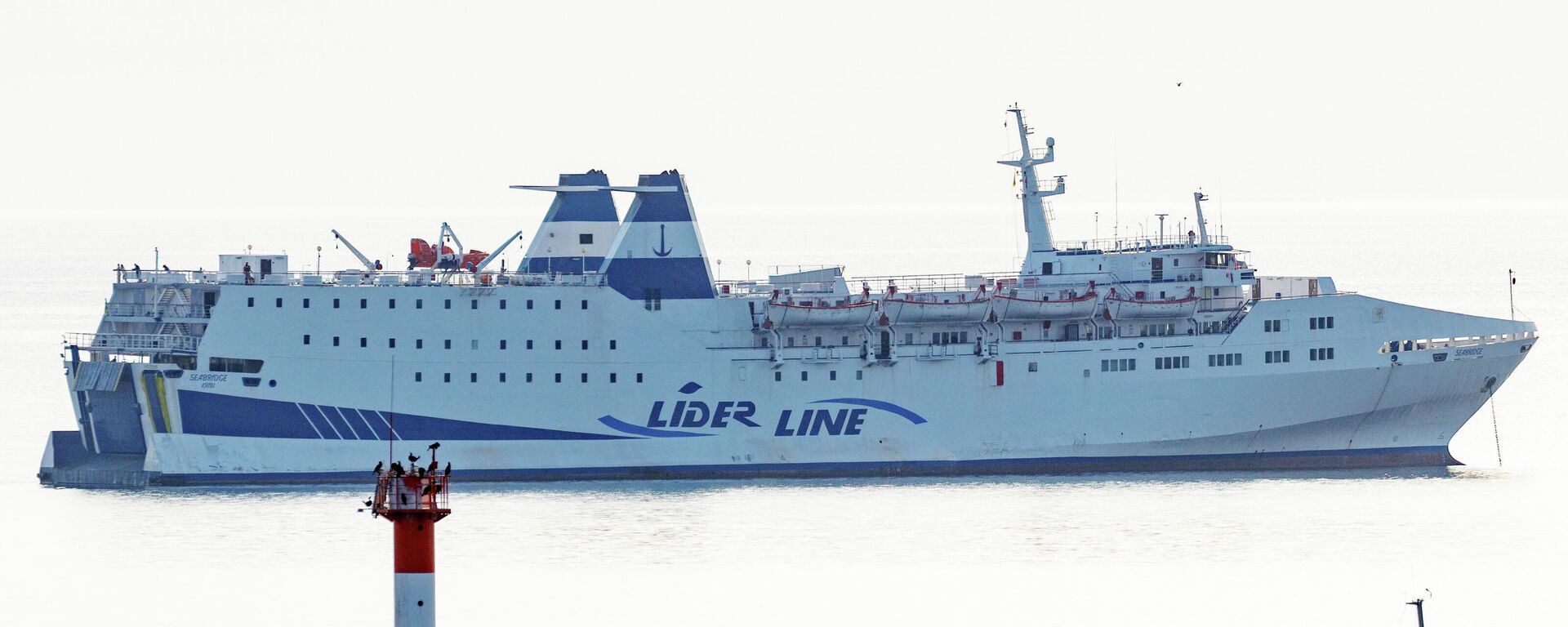 Паром из Трабзона в акватории Сочи - Sputnik Абхазия, 1920, 08.11.2025