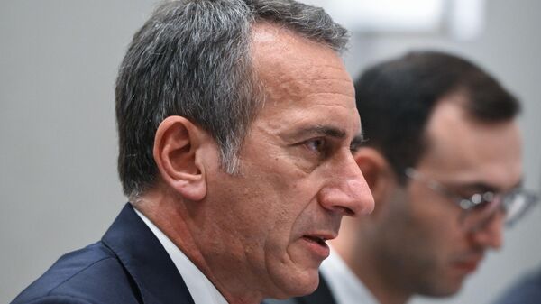 Женевские дискуссии: эксклюзив с места события с главой МИД Абхазии - Sputnik Абхазия