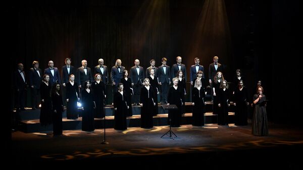 Выступление государственной хоровой капеллы Республики Абхазия в русдраме - Sputnik Аҧсны