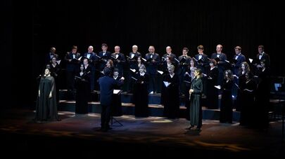 Выступление государственной хоровой капеллы Республики Абхазия в русдраме