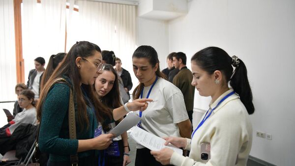 Открытие IV Международной межвузовской образовательной выставки - Sputnik Аҧсны