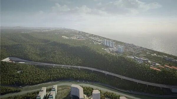 Главгосэкспертиза согласовала самый важный этап строительства обхода Адлера - Sputnik Абхазия