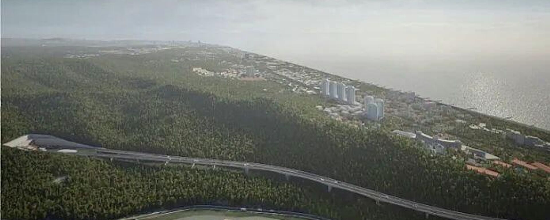 Главгосэкспертиза согласовала самый важный этап строительства обхода Адлера - Sputnik Абхазия, 1920, 18.11.2025