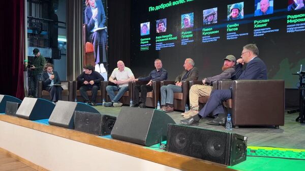 Панельная дискуссия По доброй воле: как абхазы защищают Донбас началась в АГУ - Sputnik Абхазия