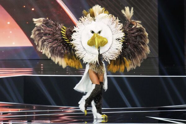 Мисс США Одри Эккерт продемонстрировала один из символов страны - белоголового орлана.  - Sputnik Абхазия