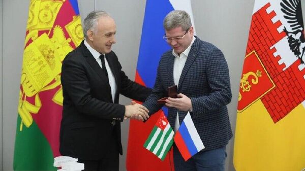 Делегация администрации Сухума приняла участие в международной сельскохозяйственной выставке ЮГАГРО в Краснодаре - Sputnik Абхазия