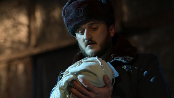 Премьера спектакля в абхазском театре Эшелон - Sputnik Абхазия