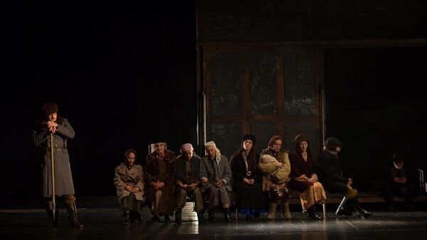 Премьера спектакля в абхазском театре Эшелон - Sputnik Абхазия