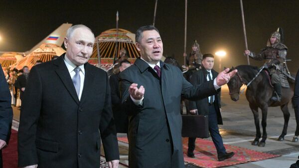 Государственный визит президента РФ В. Путина в Киргизию - Sputnik Аҧсны