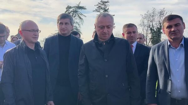 Проект Свет культуры в каждом штрихе представили Бадре Гунба и Сергею Кириенко - Sputnik Абхазия