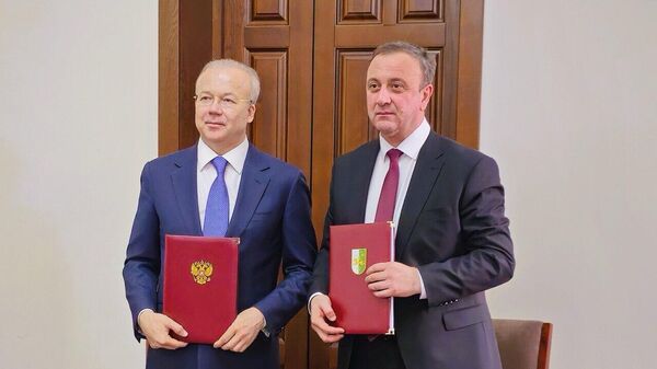 Абхазия и Башкортостан подписали план мероприятий по расширению сотрудничества - Sputnik Абхазия