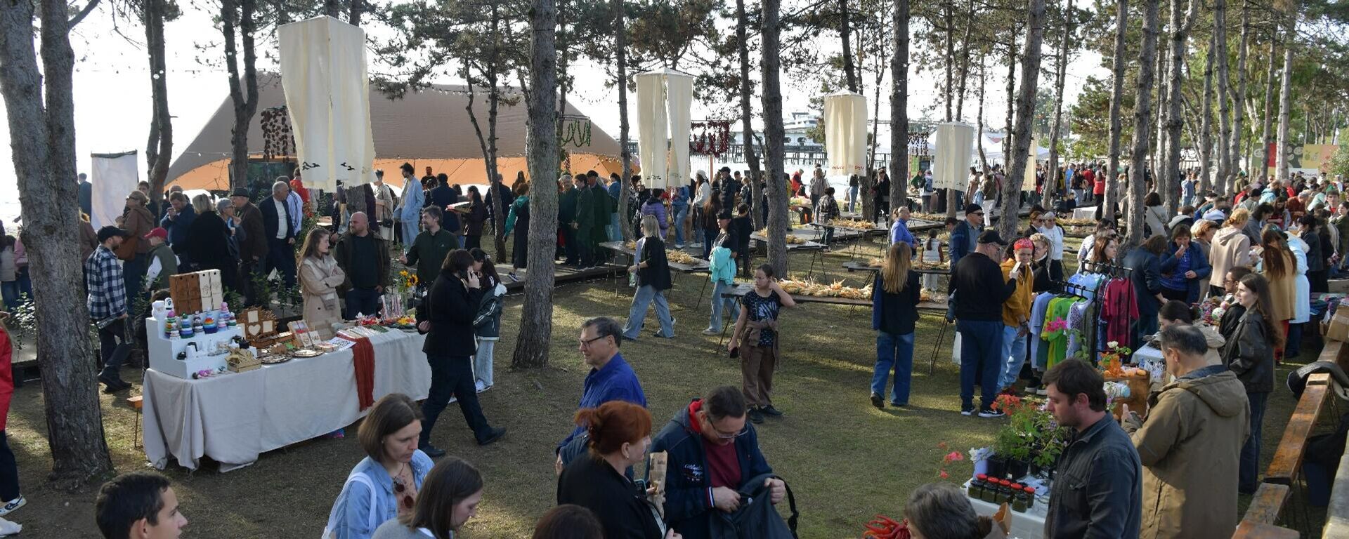 Фестиваль Вкус осени: фейхоа на набережной в Сухуме. - Sputnik Абхазия, 1920, 06.01.2026