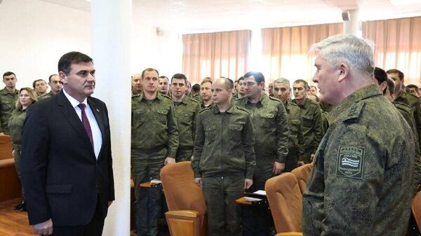 Оперативно-мобилизационный сбор руководящего состава прошел в Минобороны - Sputnik Абхазия