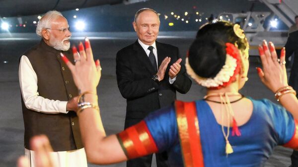 Государственный визит президента РФ Владимира Путина в Индию - Sputnik Абхазия