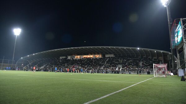 Обстановка перед матчем ФНЛ и Медиалиги - Sputnik Аҧсны