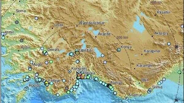 Ҭырқәтәыла Анталиа аҵакыраҟны 5,1 балл зымчхара ыҟоу адгьылҵысра ҟалеит - Sputnik Аҧсны
