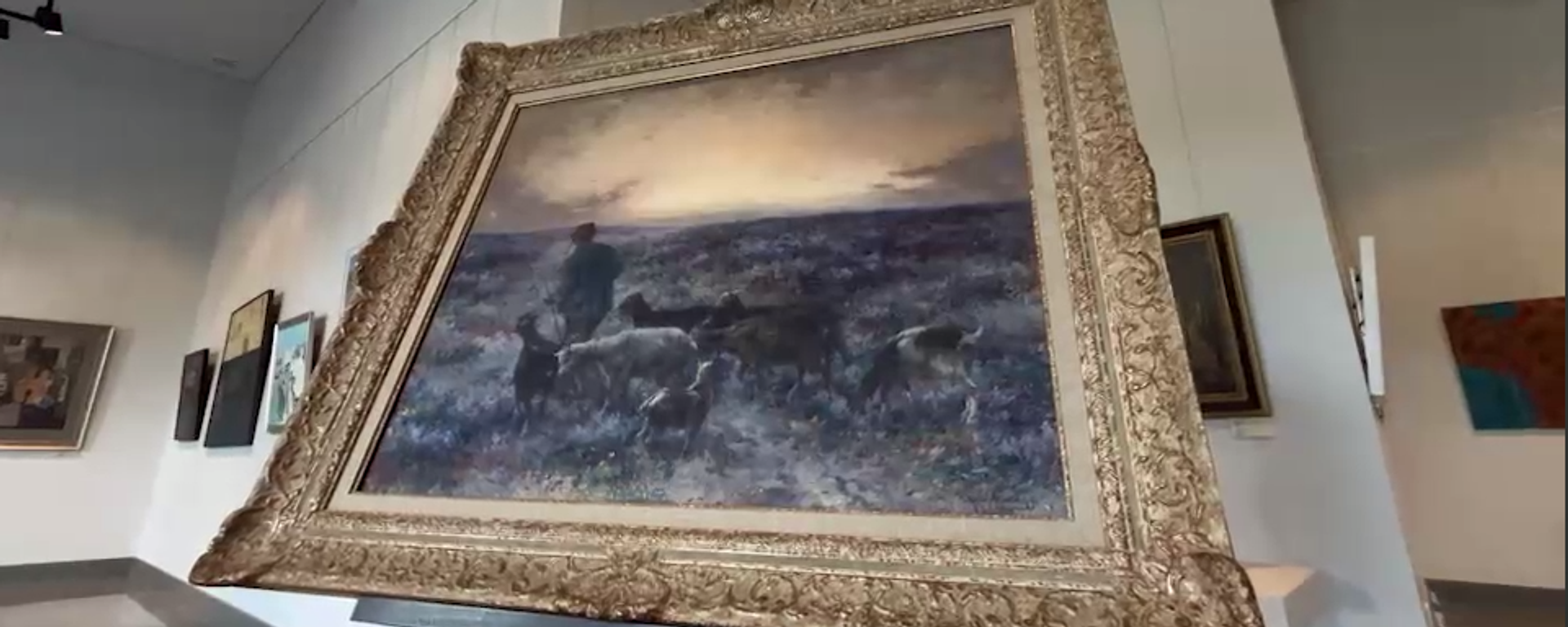 Картину Михаила Корочанского передала Россия Союзу художников Абхазии - Sputnik Абхазия, 1920, 09.12.2025