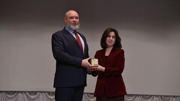 Церемония награждения победителей конкурса Знание.Лектор для просветителей Республики Абхазия - Sputnik Абхазия