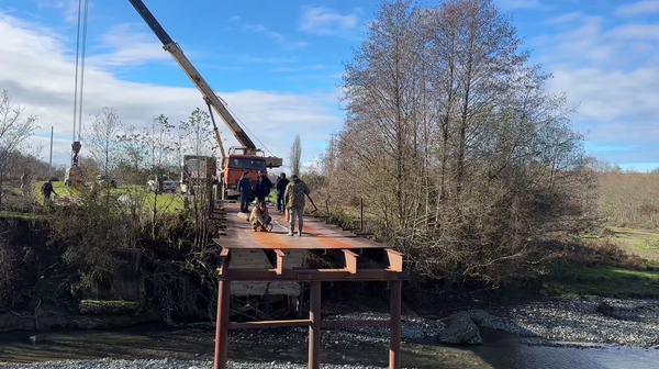 Новый мост начали строить в Дранде - Sputnik Абхазия