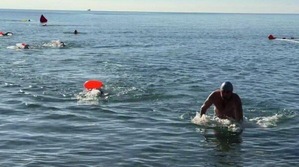 фестиваль по плаванию Холодный старт  - Sputnik Аҧсны