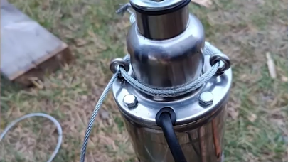 Погружной насос, питающий часть села Псахара, установлен и запущен