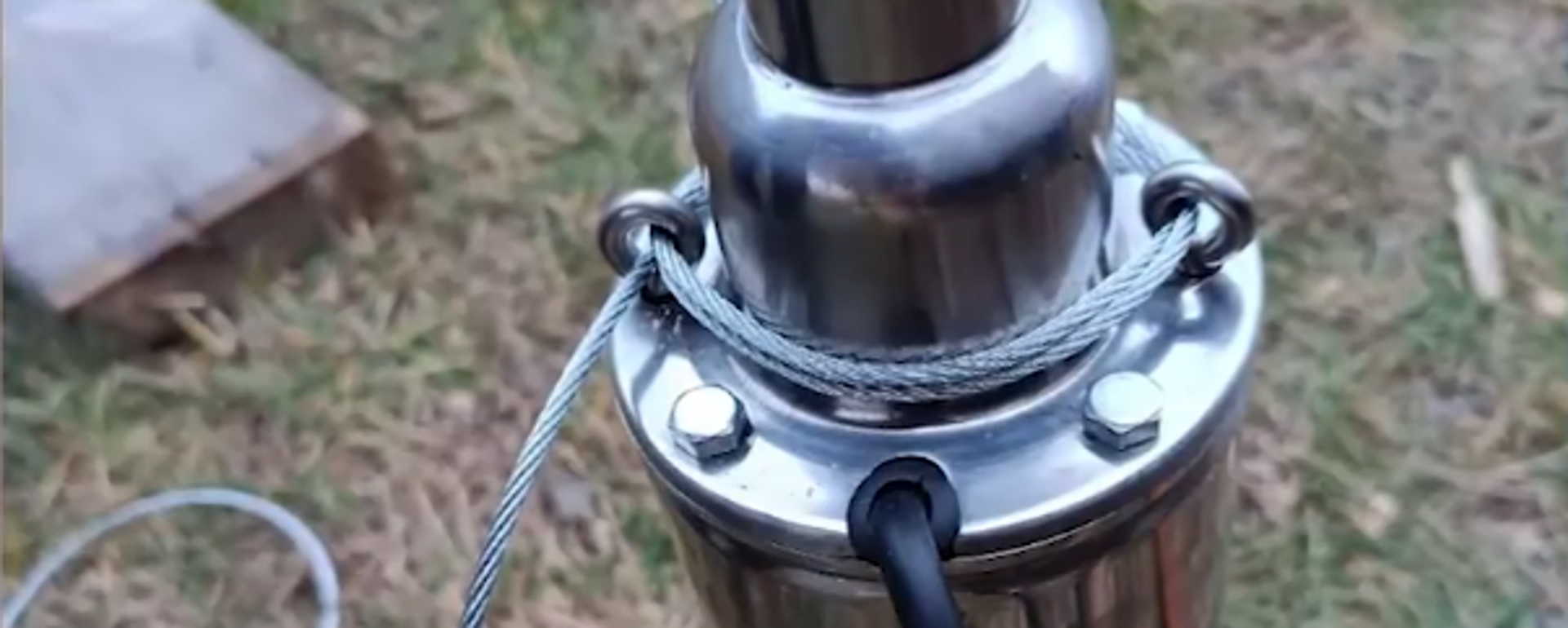 Погружной насос, питающий часть села Псахара, установлен и запущен - Sputnik Абхазия, 1920, 24.12.2025