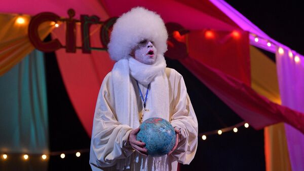 Десткий новогодний спектакль Быбыш в абхазском драматическом театре. - Sputnik Абхазия