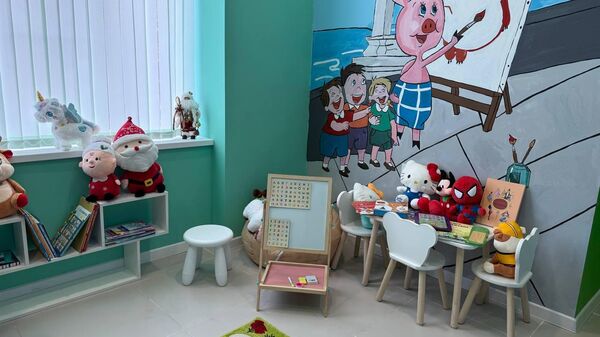 Детскую комнату открыли в Сухумской детской поликлинике - Sputnik Абхазия