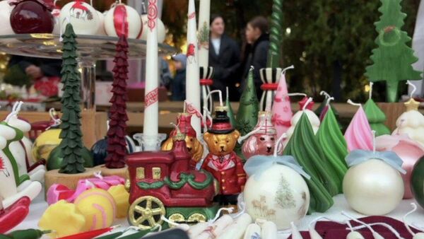 Новогодняя ярмарка в Гудауте  - Sputnik Аҧсны