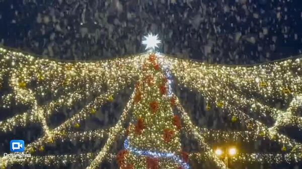 Праздничный вечер прошел у главной елки в Очамчыре - Sputnik Абхазия