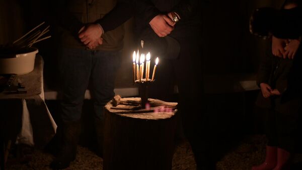 Семья Инала Жиба в селе Мгудзырхуа  - Sputnik Абхазия