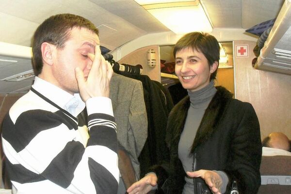 Мадина Бганба и Алхас Чолокуа - Sputnik Абхазия