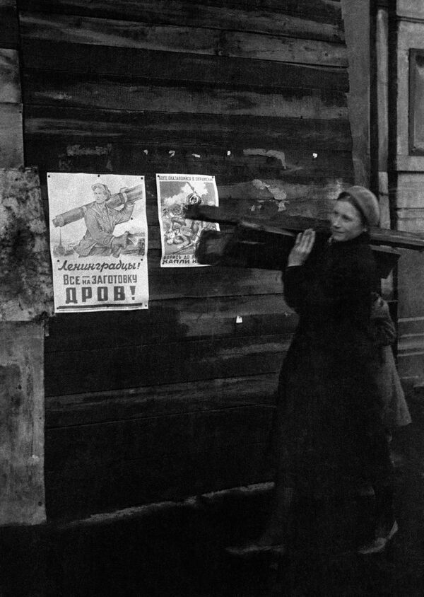 Заготовка дров в осажденном Ленинграде. - Sputnik Абхазия