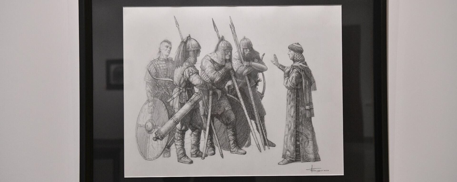 Выставка работа художника Батала Джапуа в ЦВЗ  - Sputnik Абхазия, 1920, 22.01.2026