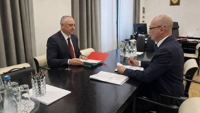 Вопросы абхазо-российского сотрудничества обсудили Бадра Гунба и Первый заместитель Руководителя Администрации Президента России Сергей Кириенко в Москве