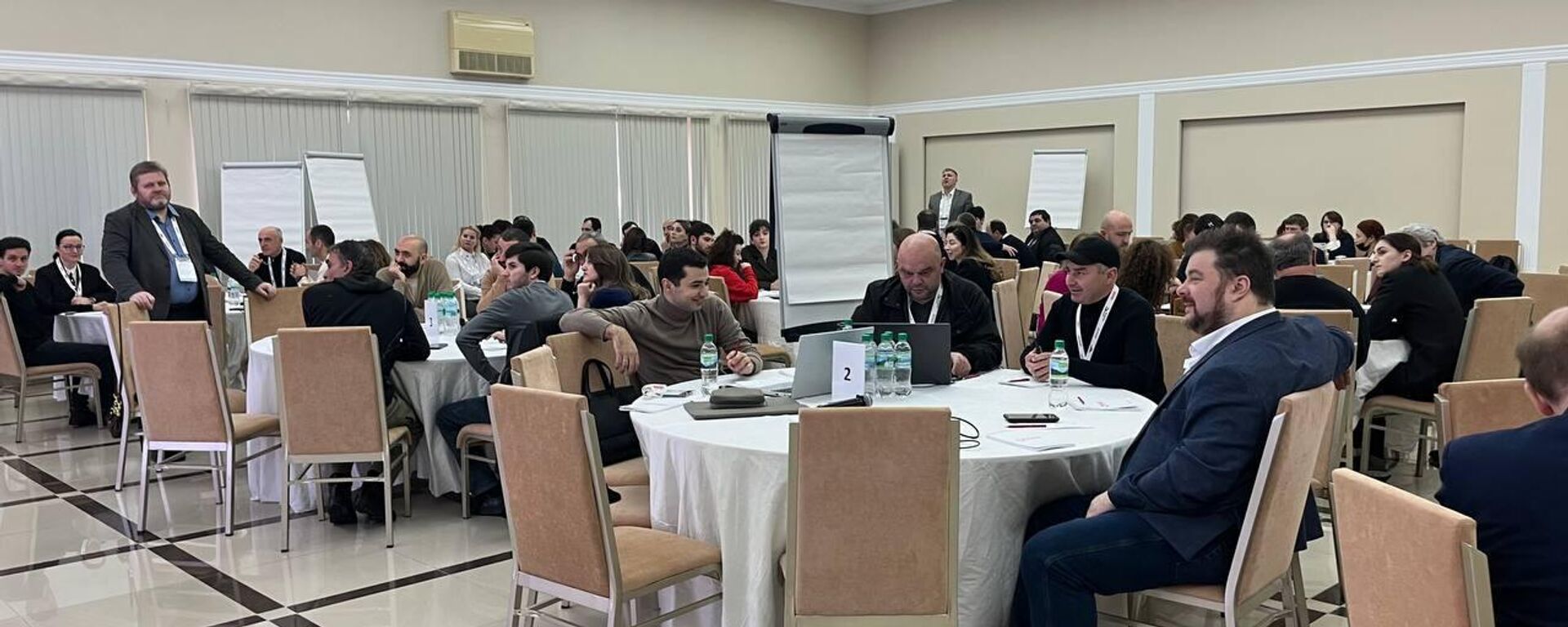 Второй очный модуль конкурса Гостеприимная Абхазия начался в Сухуме - Sputnik Абхазия, 1920, 25.01.2026