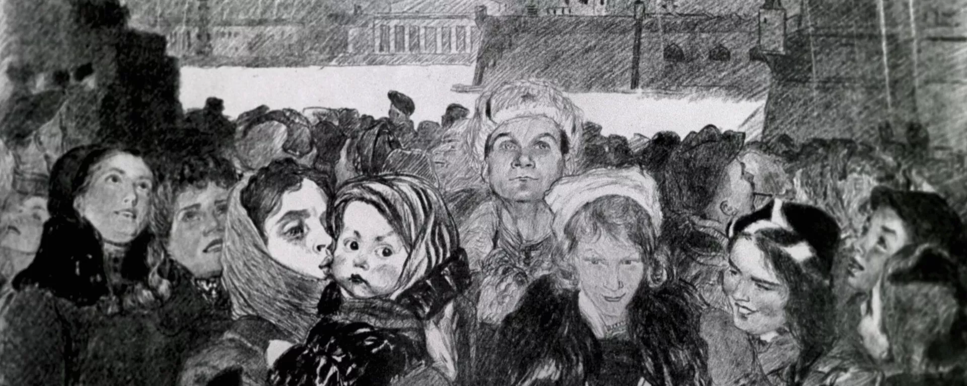 Репродукция картины Салют 27 января 1944 года - Sputnik Абхазия, 1920, 27.01.2026