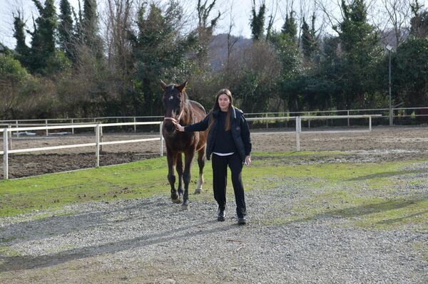 Мария Москалева руководитель конного клуба Бзоу - Sputnik Абхазия