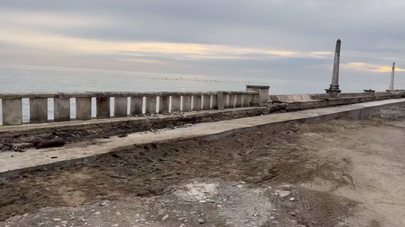 Завершен ремонт подпорной стены в исторической части набережной Сухума