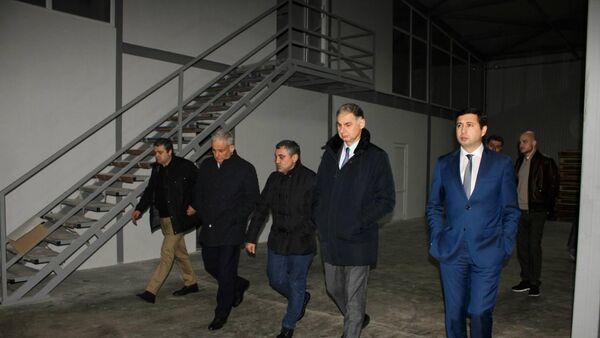 Абхазскую цитрусовую компанию в селе Пшап посетил замминистра экономразвития России Сергей Назаров. - Sputnik Абхазия