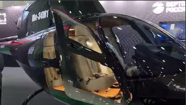 Легкий многоцелевой вертолет Ми-34М1 впервые представили на выставке NAIS 2026 - Sputnik Аҧсны