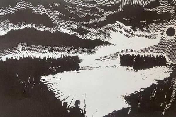 Иԥсы ҭазҭгьы сынтәа 65 шықәса ихыҵуан асахьаҭыхҩы, аграфик Оҭар Мацхарашвили (1961 - 2005) - Sputnik Аҧсны