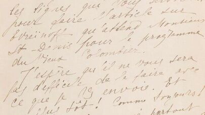 Письма Александра Чачба-Шервашидзе и его второй жены Натальи Бутковской купили на аукционе в Париже