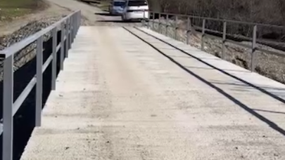 Завершено строительство моста между селами Дранда и Цкыбын